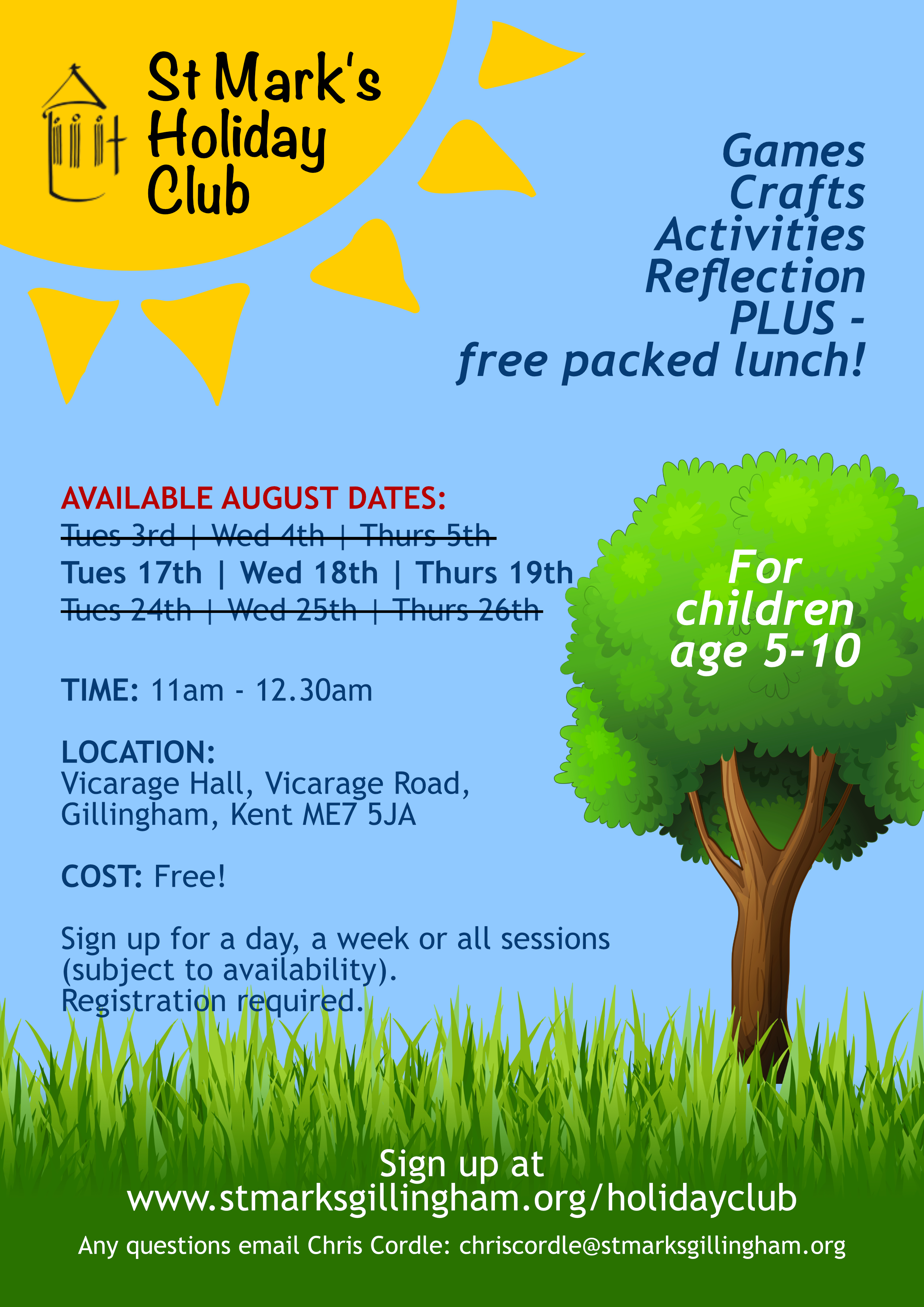 Summer Holiday Club Update